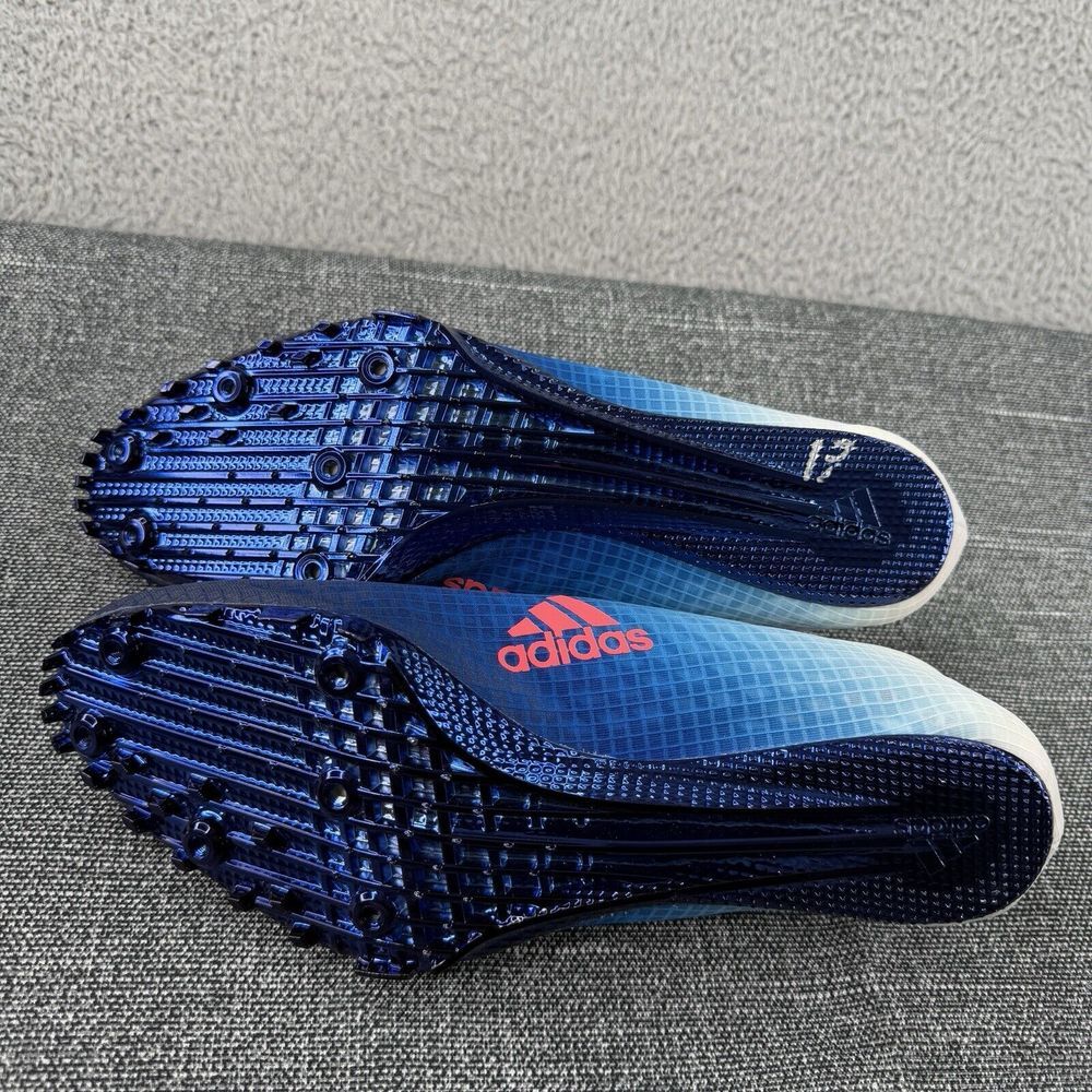 Adidas Shoes Sz 14 Adizero Finesse Legacy Track & Field Indigo Turbo GY0913 New - Picture 9 of 14